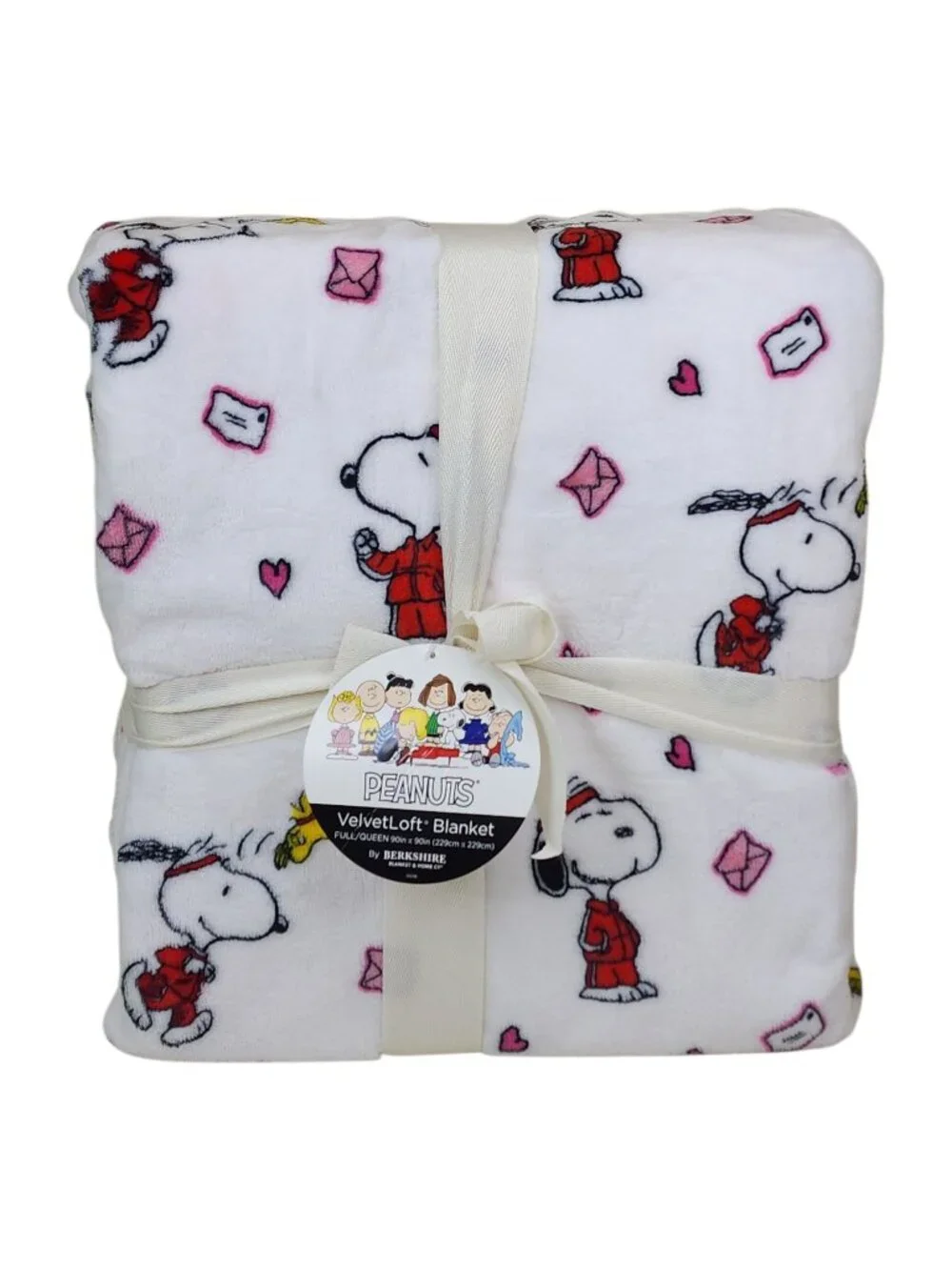 Peanuts Velvetloft Plush Blanket Full/Queen 90